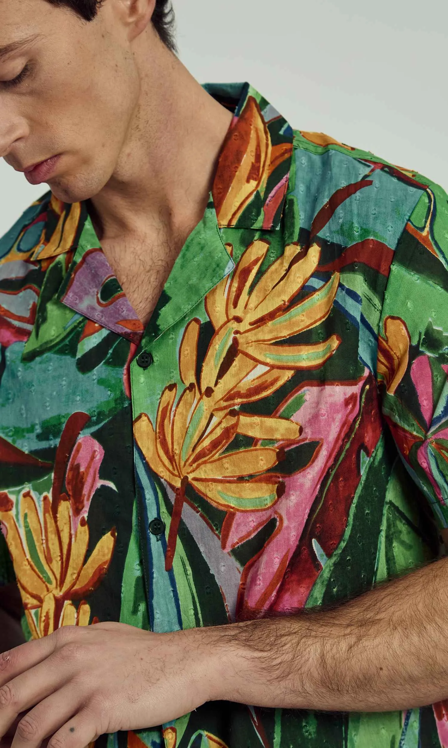 JAMISON PRINTED SHIRT sold by NATIVE YOUTH product image thumbnail 2