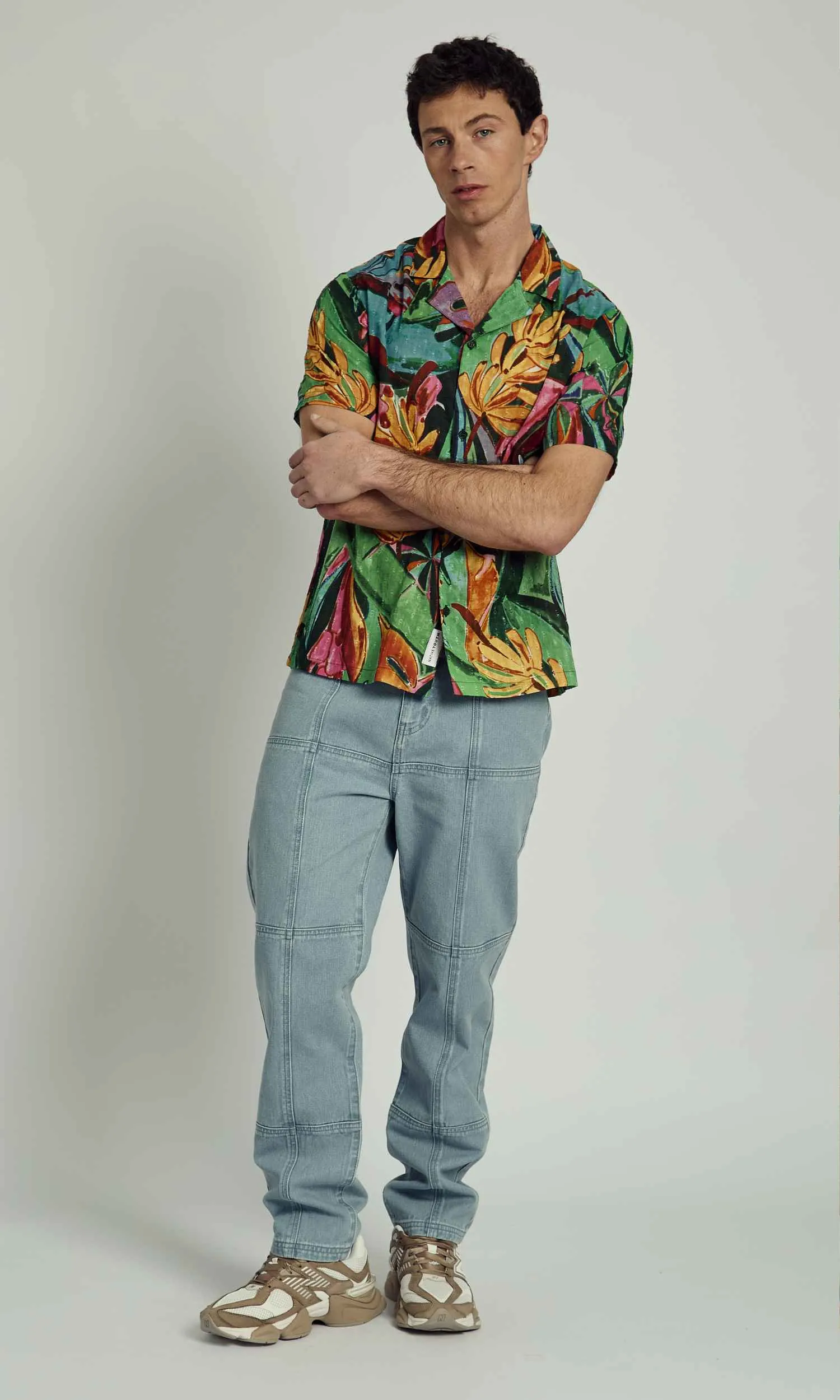JAMISON PRINTED SHIRT sold by NATIVE YOUTH product image thumbnail 3
