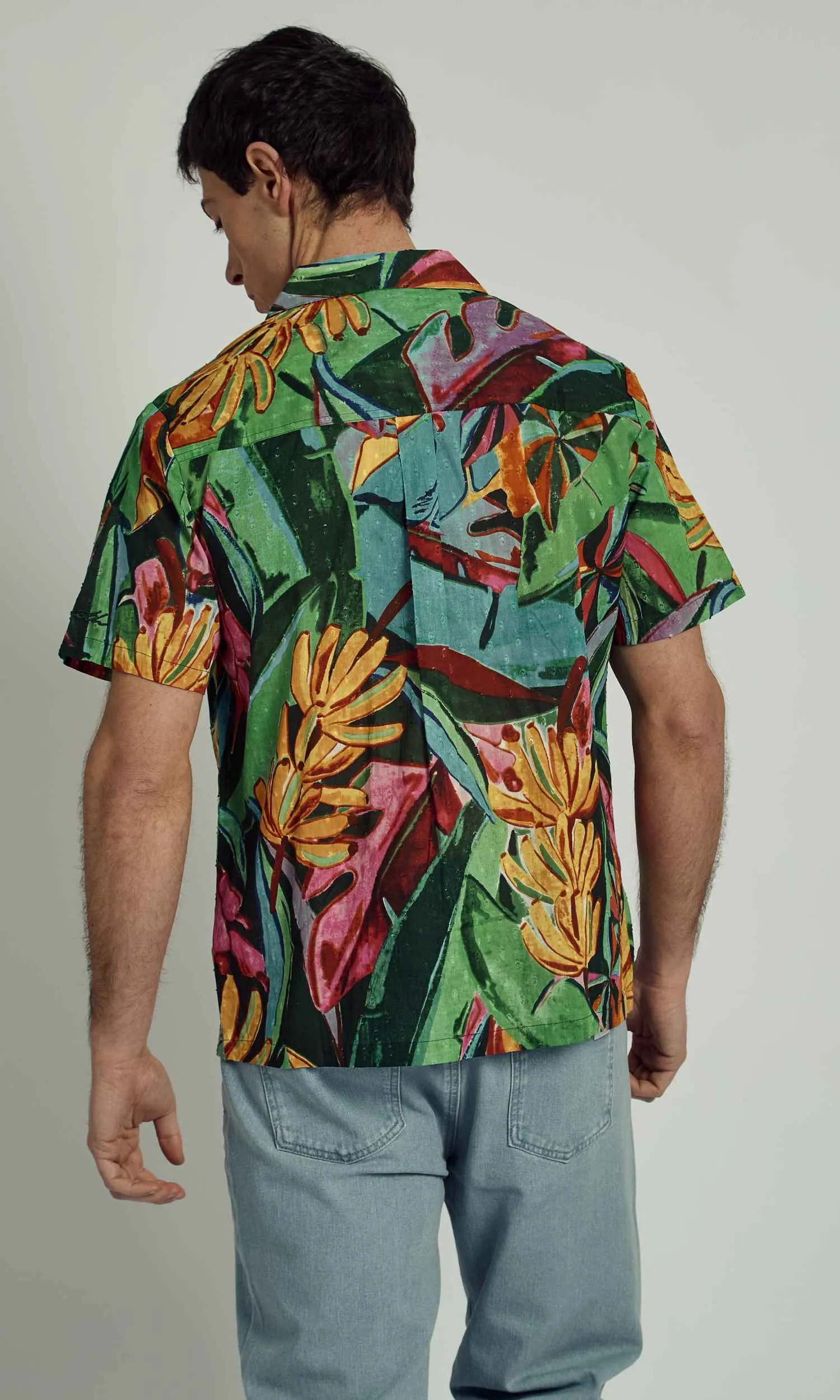 JAMISON PRINTED SHIRT sold by NATIVE YOUTH product image thumbnail 4
