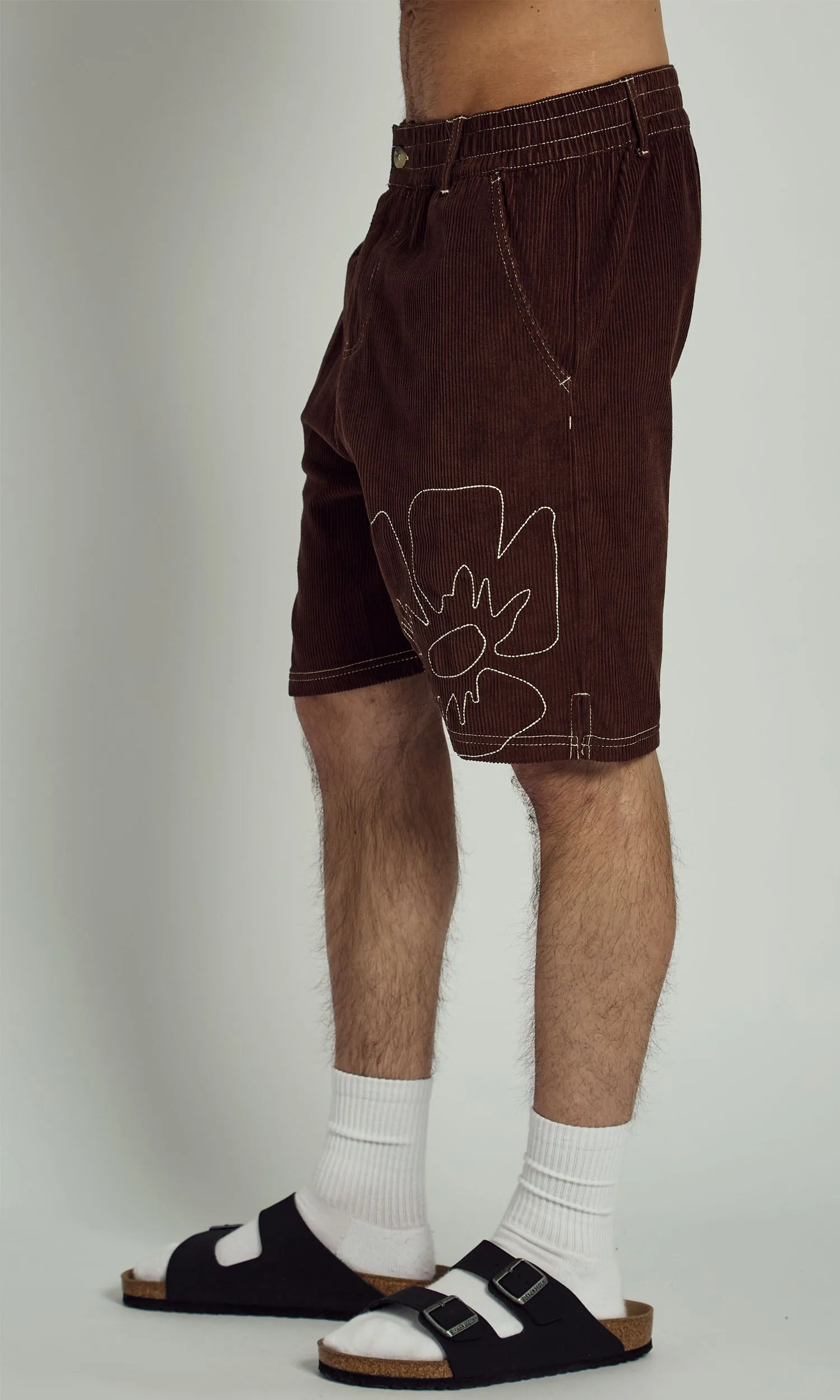 LLOYD CORDUROY MID LENGTH SHORT sold by NATIVE YOUTH product image thumbnail 3