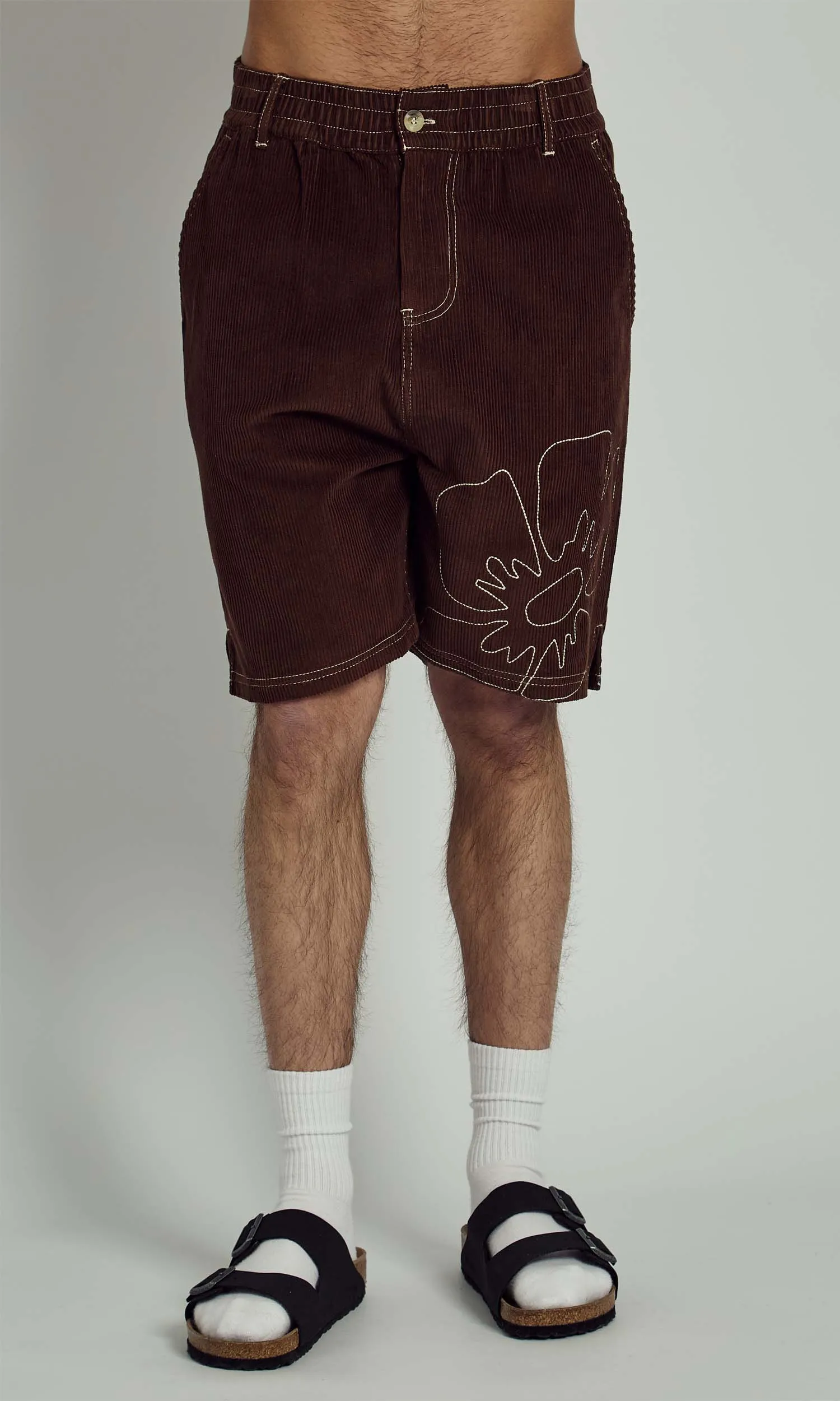 LLOYD CORDUROY MID LENGTH SHORT sold by NATIVE YOUTH