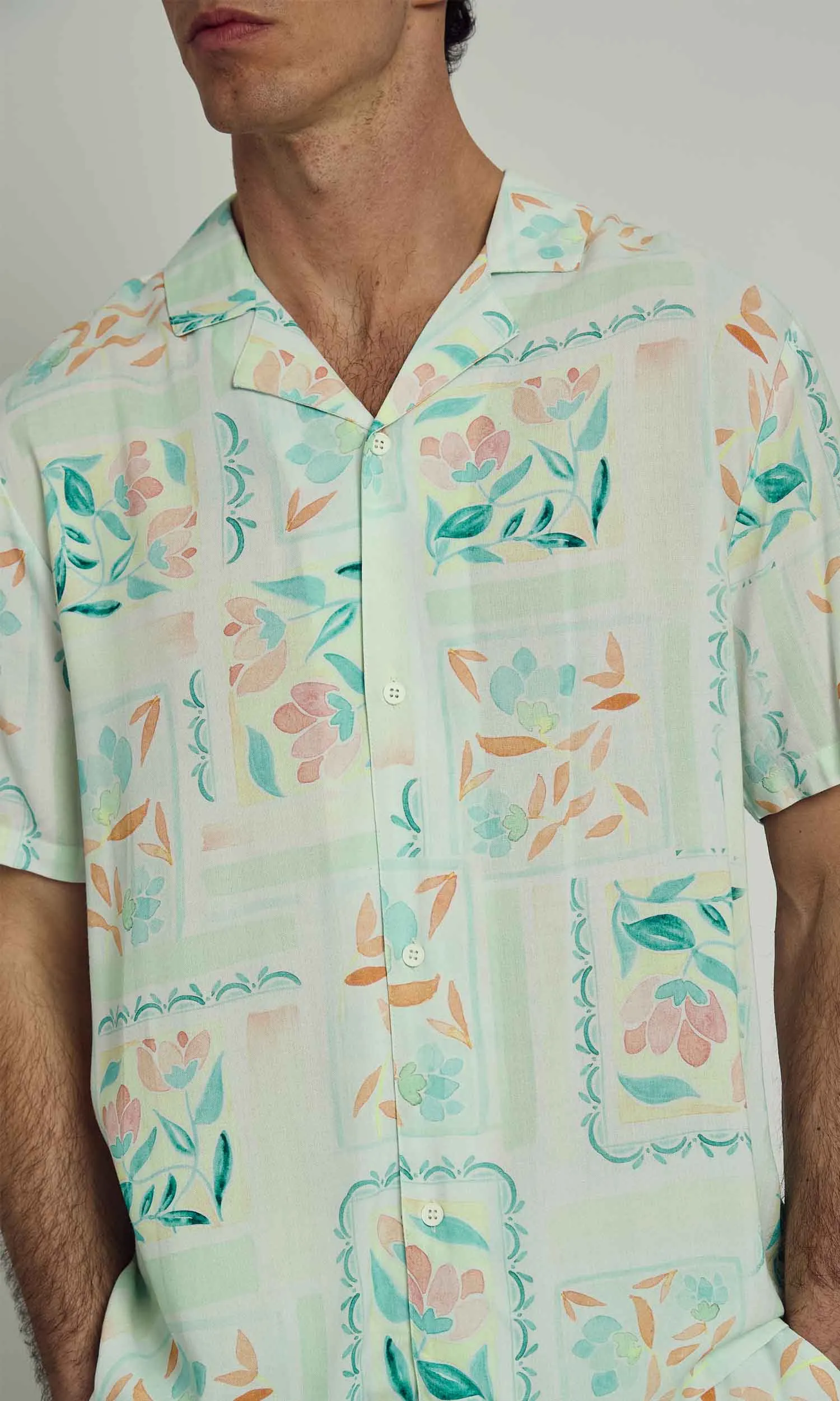 BYRON PRINTED SHIRT sold by NATIVE YOUTH product image thumbnail 2