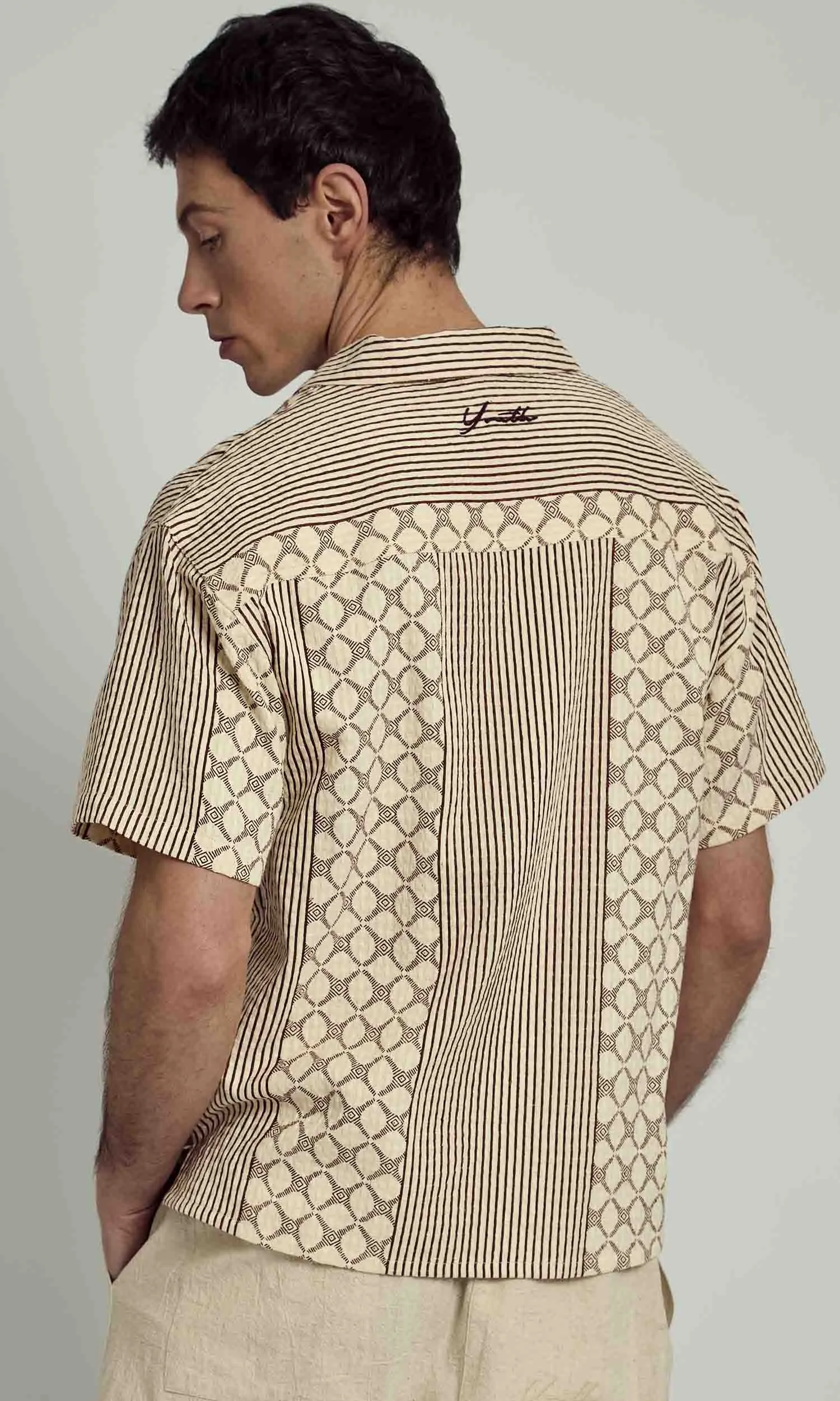 KINSLEY BOXY PRINTED SHIRT sold by NATIVE YOUTH product image thumbnail 5