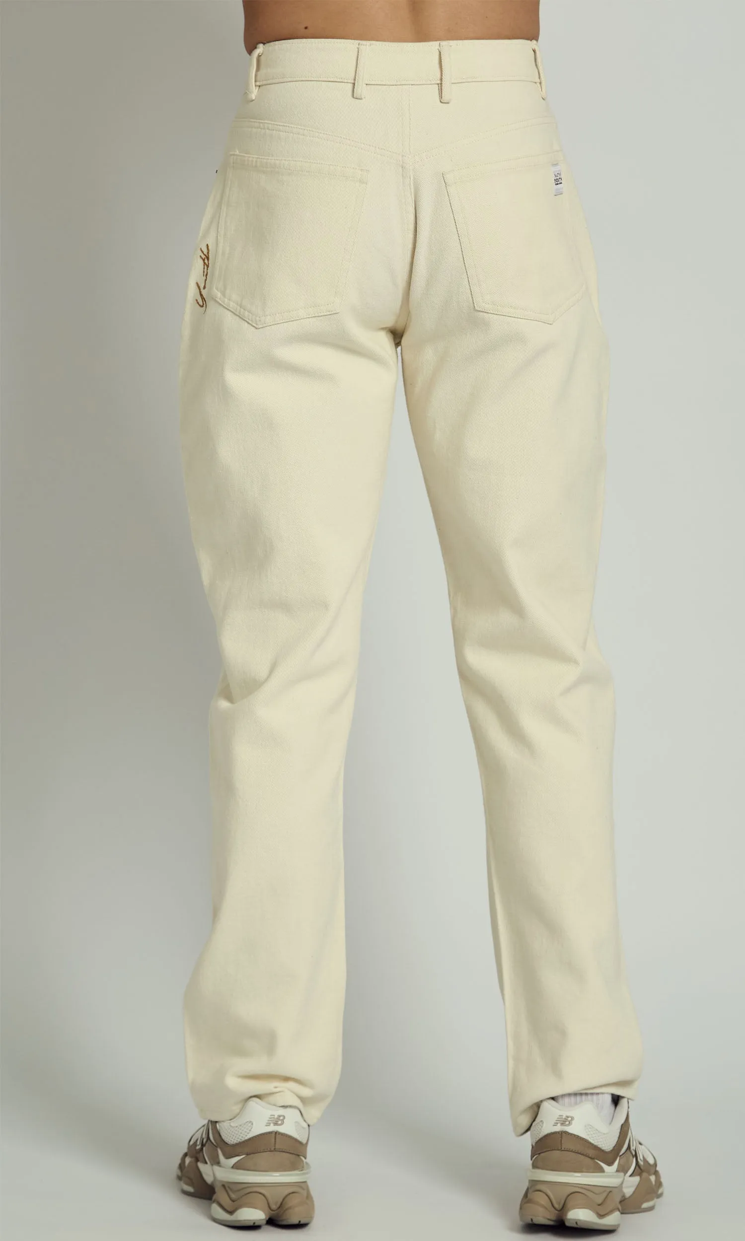 HERBERS EMBROIDERY DENIM TROUSER sold by NATIVE YOUTH product image thumbnail 4