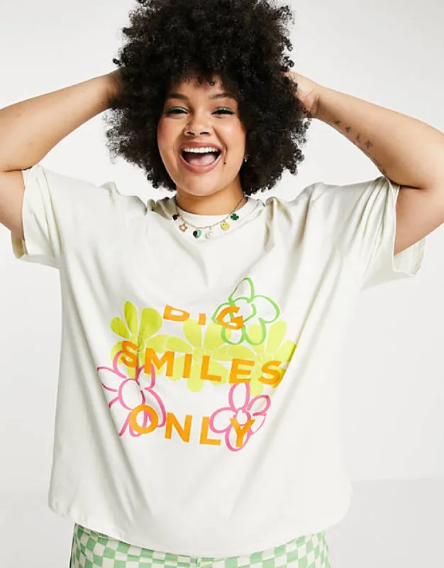 LOVIA T-SHIRT - CURVE sold by NATIVE YOUTH