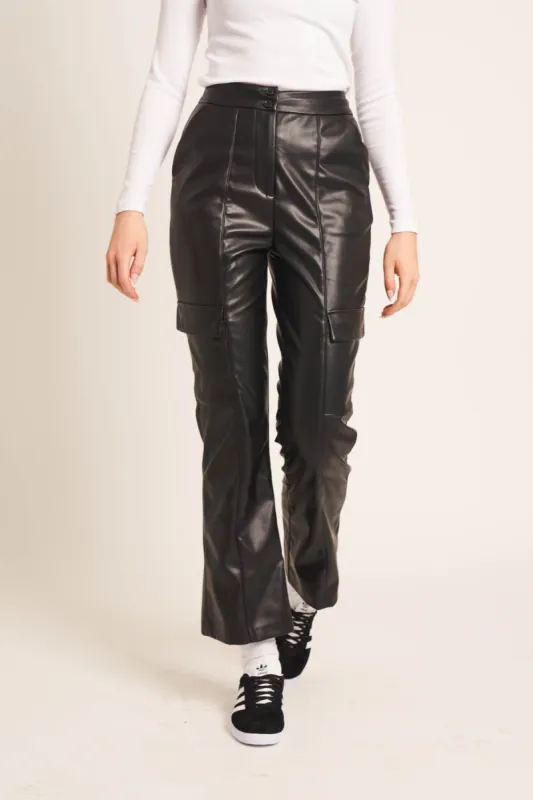 XANTHE TROUSERS - BLACK sold by NATIVE YOUTH