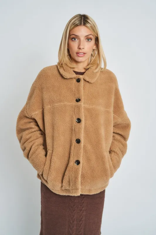 BEE SHERPA JACKET made by NATIVE YOUTH