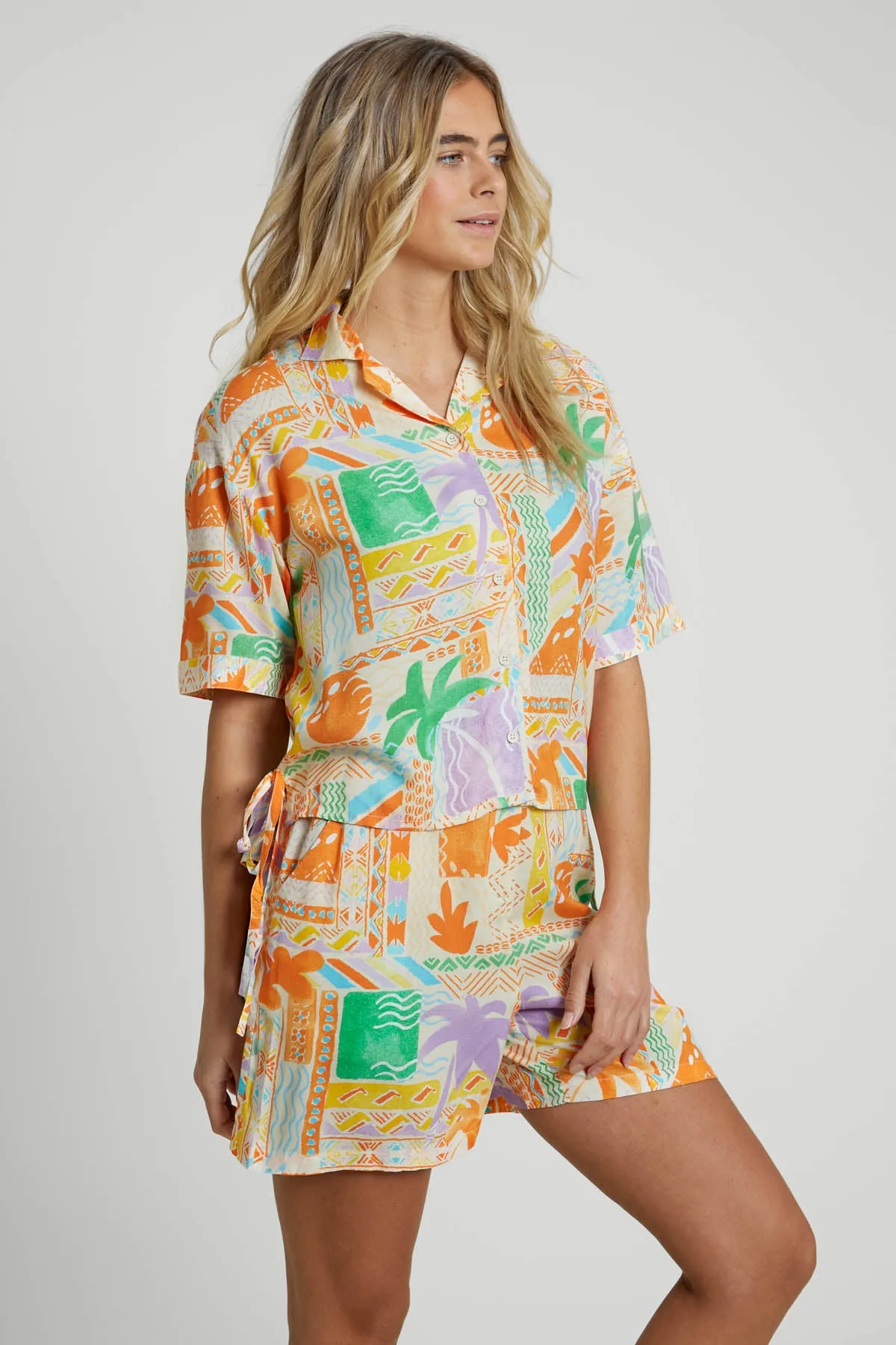 RICO PRINTED SHIRT sold by NATIVE YOUTH product image thumbnail 3