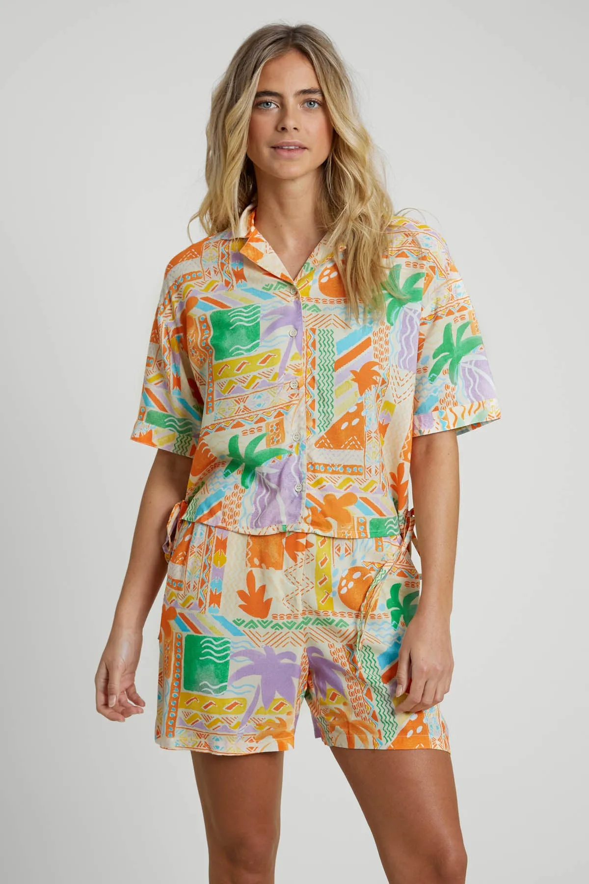 RICO PRINTED SHIRT sold by NATIVE YOUTH product image thumbnail 4