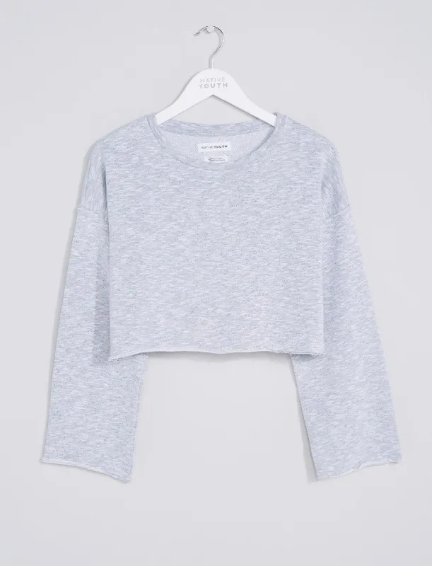 Zaria Crop Sweatshirt sold by NATIVE YOUTH