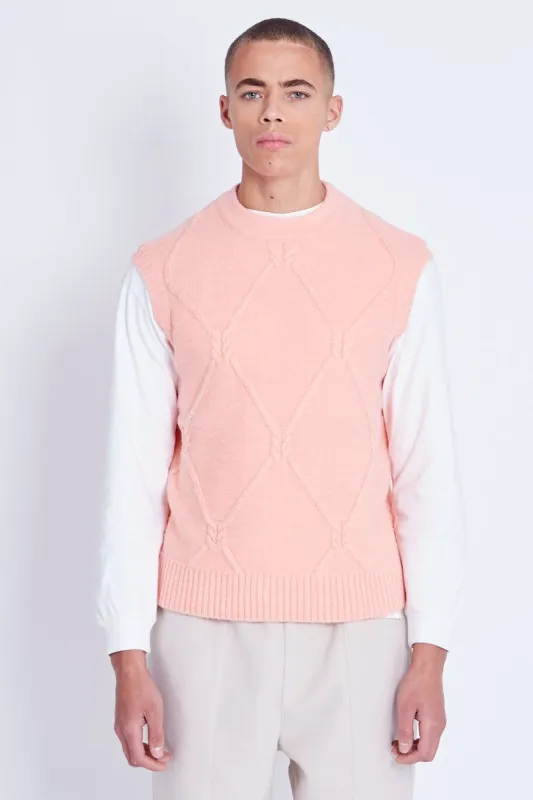 UNISEX SKYLAR KNITTED VEST sold by NATIVE YOUTH