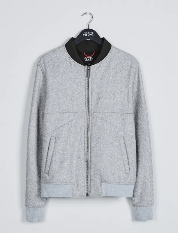 Basalt Bomber Jacket sold by NATIVE YOUTH