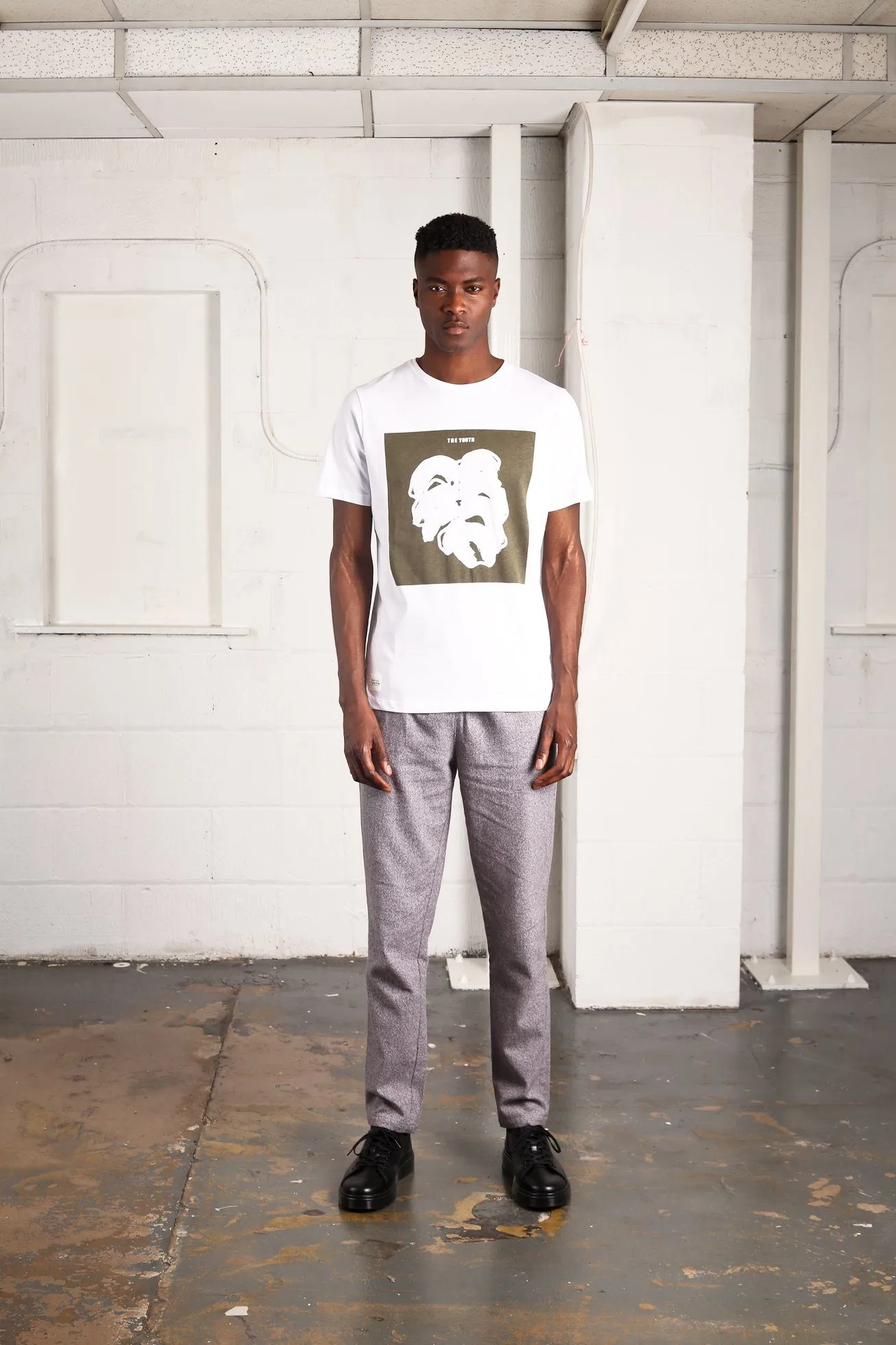 FOREST FLORA PLACEMENT TEE sold by NATIVE YOUTH product image thumbnail 3