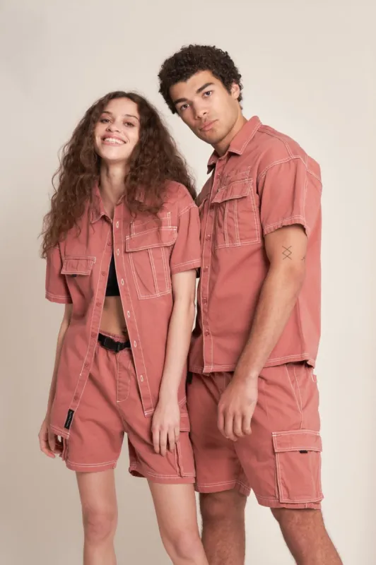 UNISEX GALBANUM SHORTS sold by NATIVE YOUTH