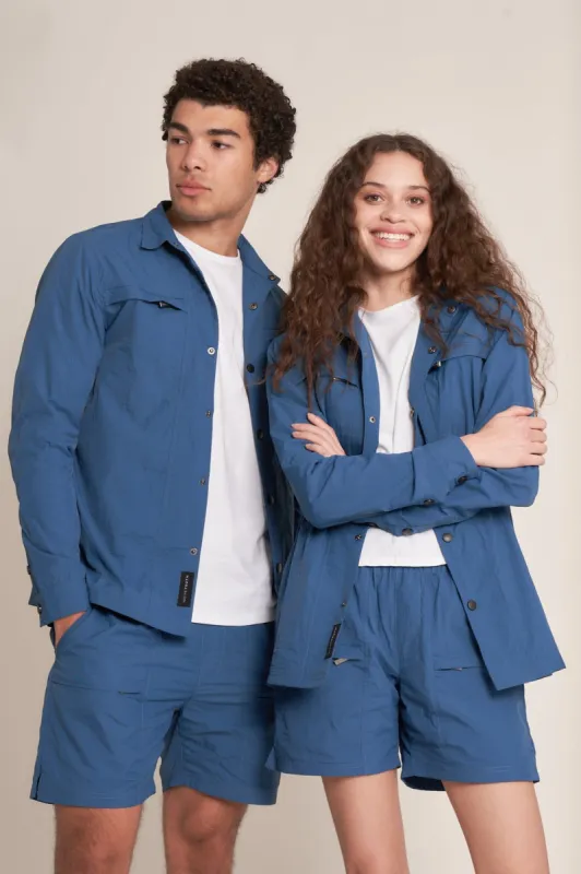 UNISEX SPRUCE NYLON OVERSHIRT sold by NATIVE YOUTH