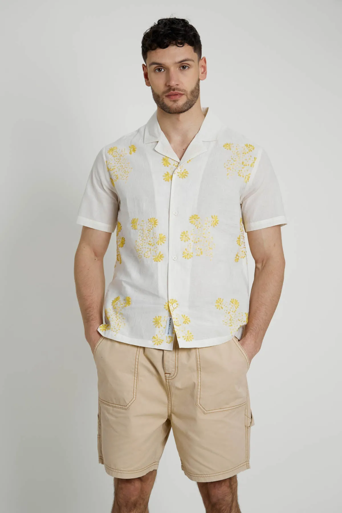 HORNSBY HAND EMBROIDERED SHIRT sold by NATIVE YOUTH product image thumbnail 3