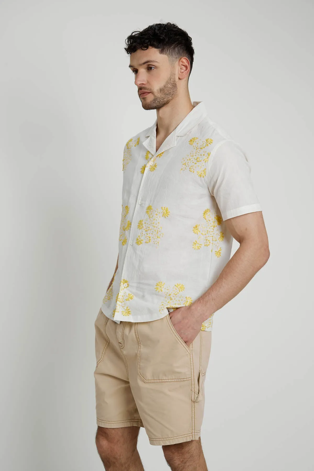 HORNSBY HAND EMBROIDERED SHIRT sold by NATIVE YOUTH product image thumbnail 4