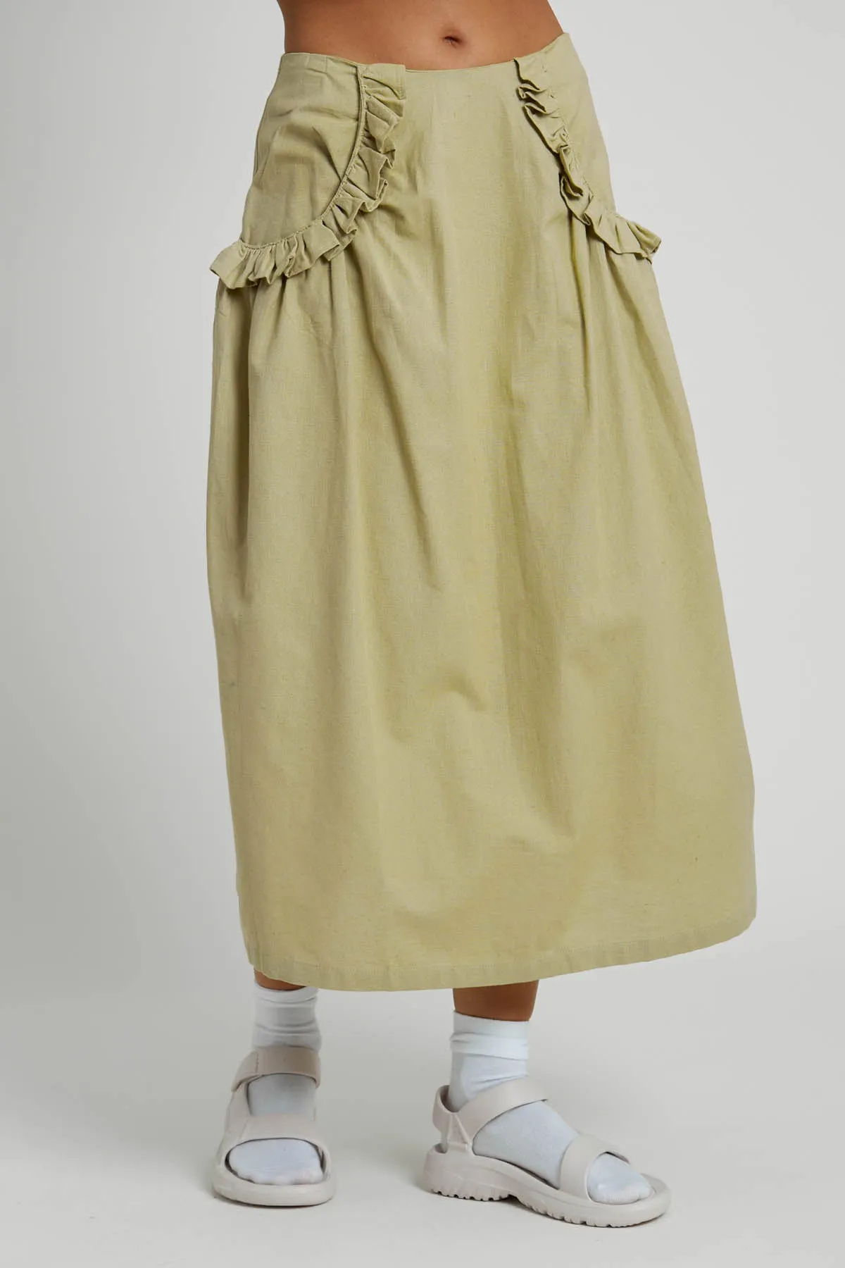 VERDI MIDI SKIRT sold by NATIVE YOUTH product image thumbnail 3