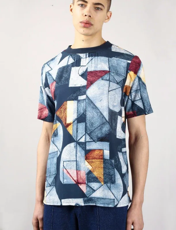 OLIO ETCH WOVEN TEE sold by NATIVE YOUTH