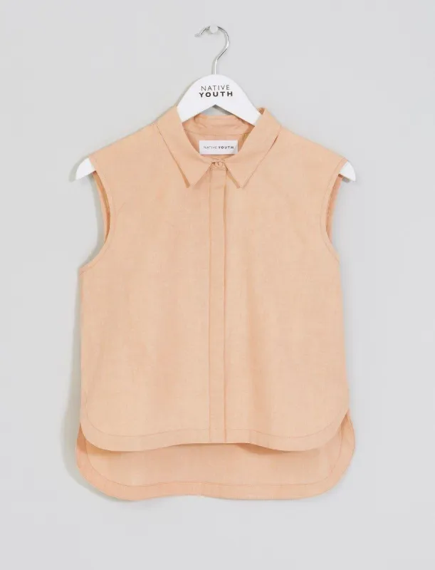 Silica Sleeveless Shirt sold by NATIVE YOUTH