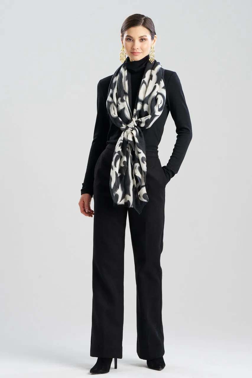 Leticia Printed Scarf sold by Natori product image thumbnail 3
