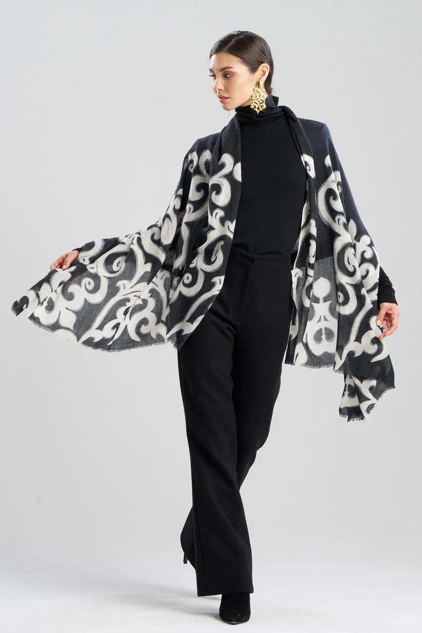 Leticia Printed Scarf sold by Natori product image thumbnail 2