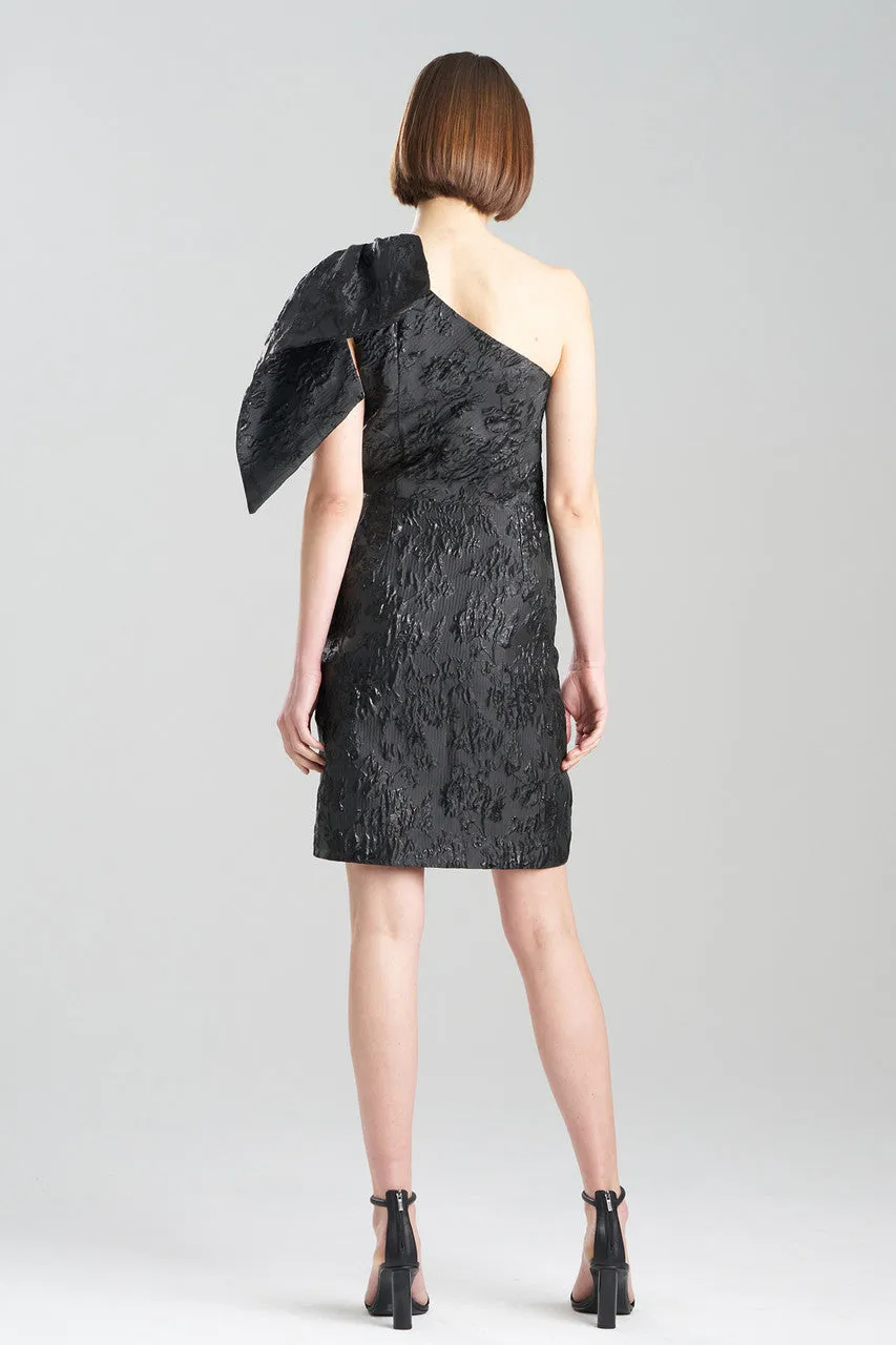 Matelasse Jacquard One Shoulder Dress sold by Natori product image thumbnail 3