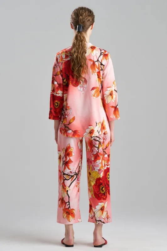 Winter Peony Satin PJ sold by Natori