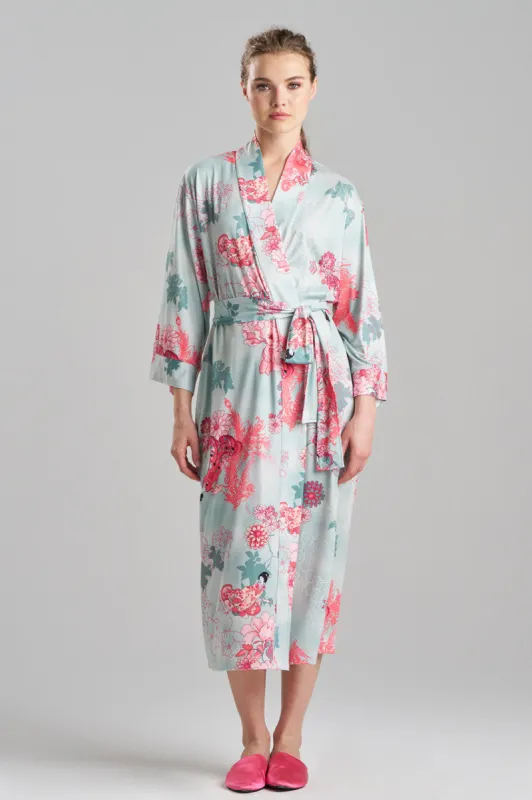 Majestic Garden Cozy Knit Robe sold by Natori