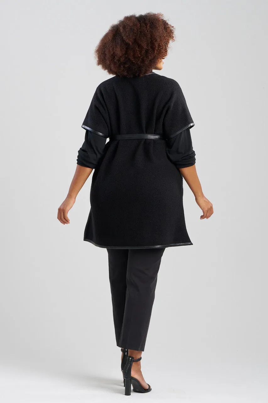 Boiled Wool Poncho Wrap sold by Natori product image thumbnail 5