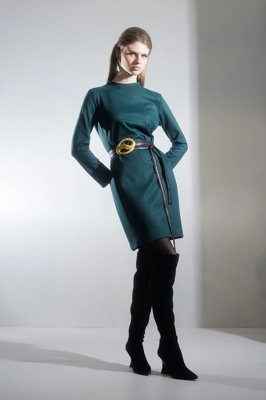 Double Jersey Mock Neck Sheath Dress sold by Natori product image thumbnail 4