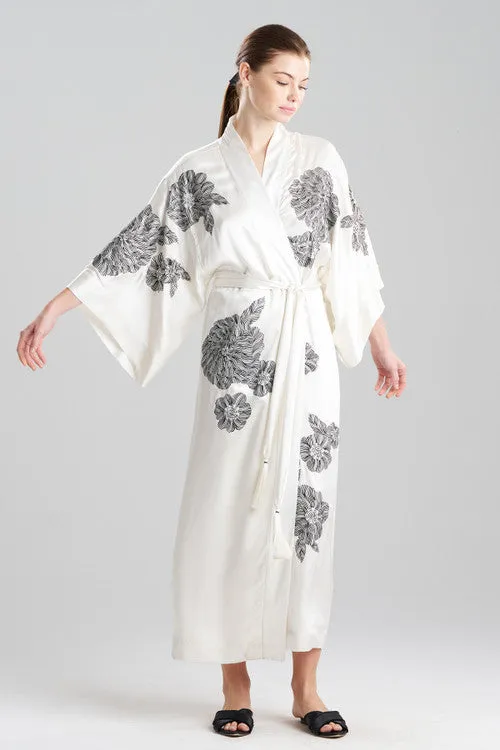 Couture Miyoshi Embroidered Silk Robe sold by Natori product image thumbnail 3
