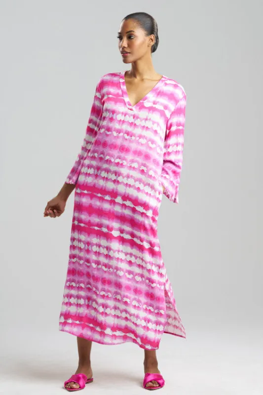 Porto Challis Caftan sold by Natori