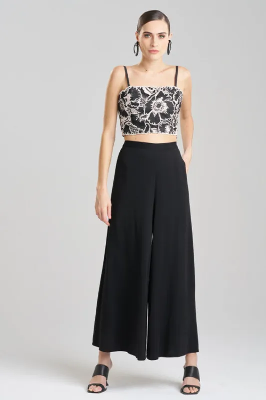 Stretch Crepe Palazzo Pants sold by Natori