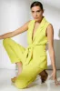 Stretch Texture Jacquard Ankle Pants sold by Natori