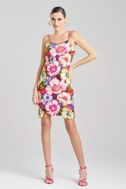 Cote D'Azur Embroidered Lace Slip Dress sold by Natori