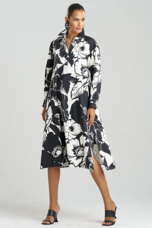 Cote D'Azur Cotton Chino Oversized Shirtdress sold by Natori