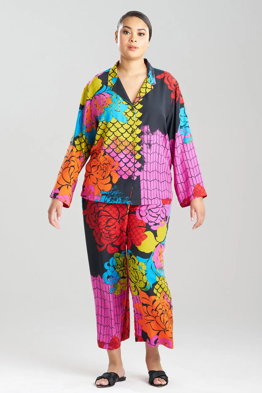 Rimini Notch PJ - black multi sold by Natori product image thumbnail 4