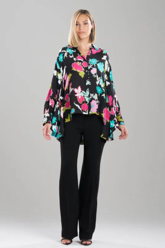 Tangier Printed Silk Georgette Top sold by Natori