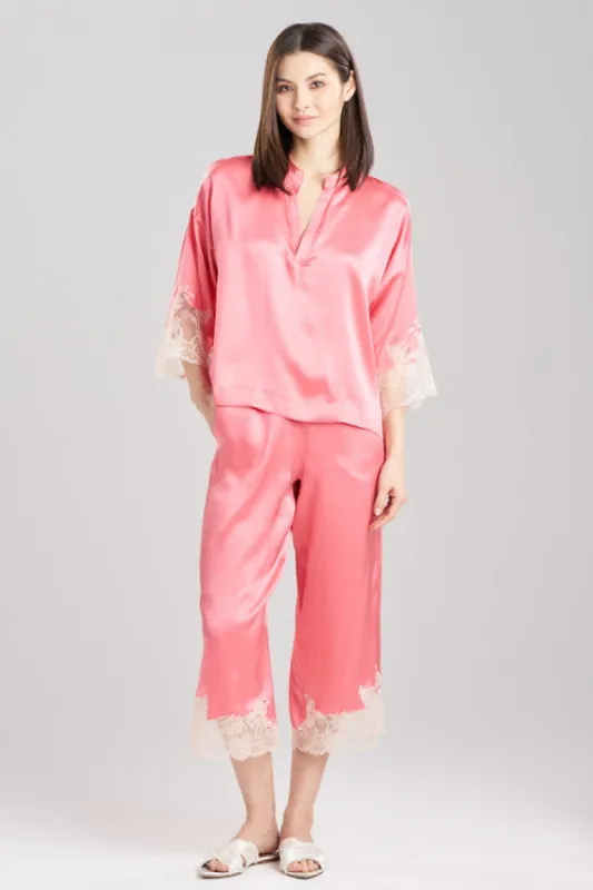 Lolita Lace Trim Silk PJ sold by Natori