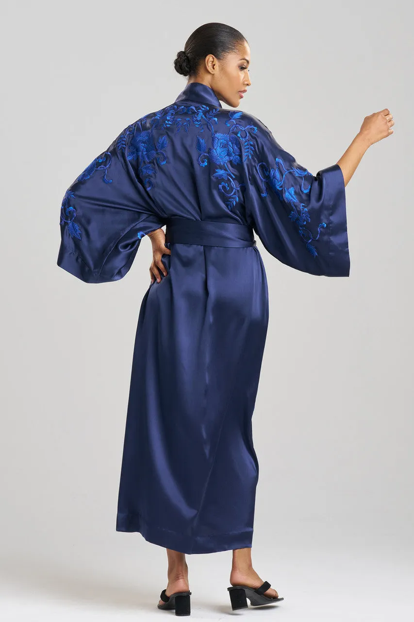 Couture Malaga Embroidered Silk Robe sold by Natori product image thumbnail 4