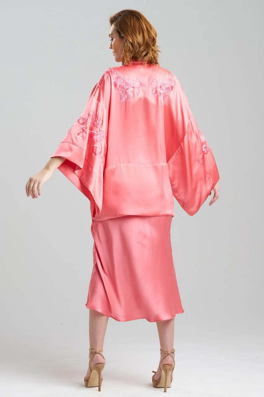 Couture Malaga Embroidered Silk Wrap sold by Natori product image thumbnail 5