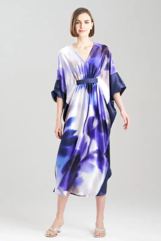 Malaga Silk Caftan sold by Natori