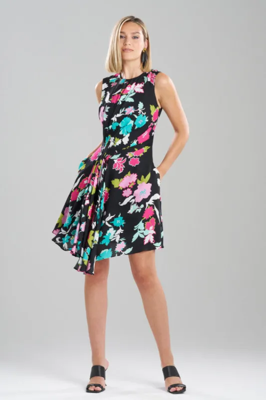 Tangier Printed Silk Georgette Dress sold by Natori