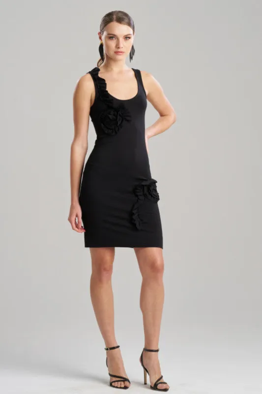 Light Weight Ponte Embroidered Tank Dress sold by Natori