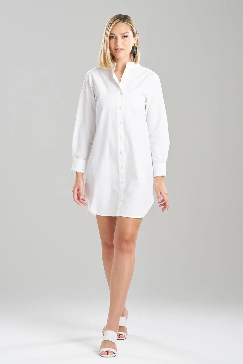 Techno Poplin Shirtdress sold by Natori product image thumbnail 4