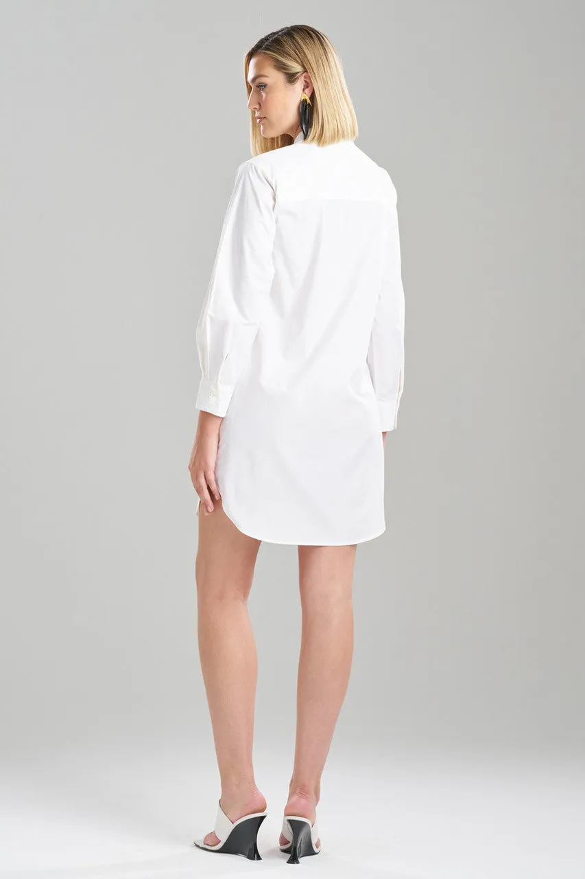 Techno Poplin Shirtdress sold by Natori product image thumbnail 3