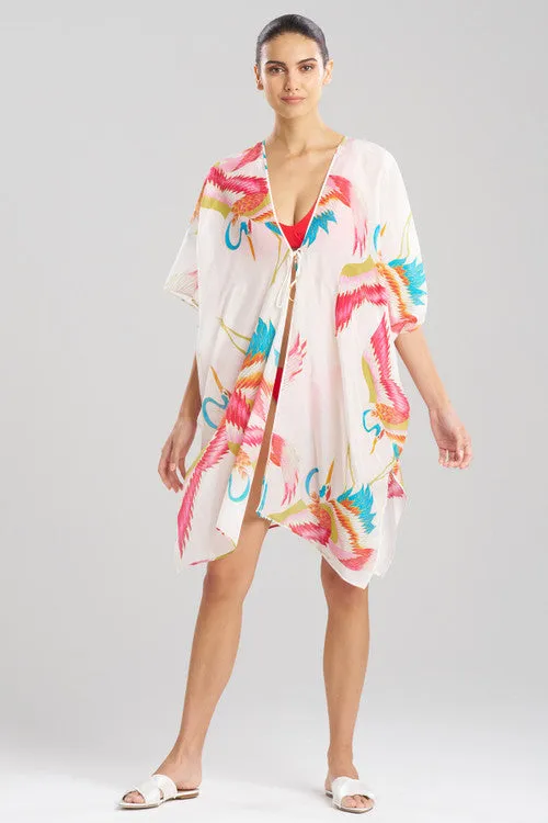 Crane Cotton Silk Sheer Cover-Up sold by Natori