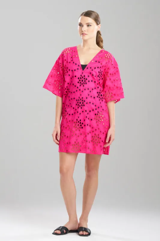 Cotton Eyelet Cover-Up sold by Natori