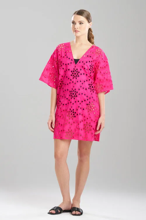 Cotton Eyelet Cover-Up sold by Natori